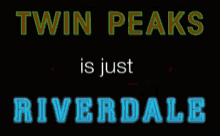 Twin Peaks Stranger Things GIF - Twin Peaks Stranger Things Riverdale GIFs