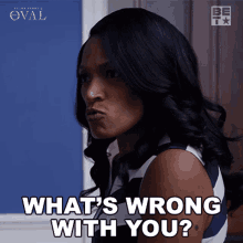 Whats Wrong With You Victoria Franklin GIF - Whats Wrong With You Victoria Franklin The Oval GIFs