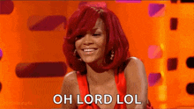 Rihanna Lol GIF - Rihanna Lol Laughing GIFs