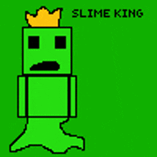 Slime King Minecraft GIF - Slime King Minecraft GIFs