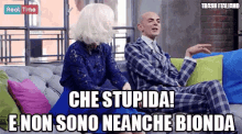 Stupida Bionda GIF - Enzo Miccio Carla Gozzi Ma Come Ti Vesti GIFs