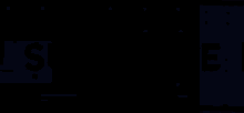 a black background with the letter e in white