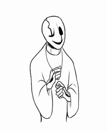Undertale Gaster GIF - Undertale Gaster Hey There GIFs