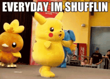 Pokemon Everyday Im Shufflin GIF - Pokemon Everyday Im Shufflin Pikachu GIFs