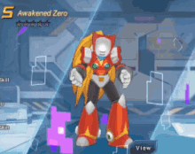 Zero Awakened Zero Megaman GIF