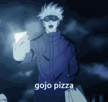 Gojo Pizza Jujutsu Kaisen GIF - Gojo Pizza Jujutsu Kaisen Jjk Lain GIFs