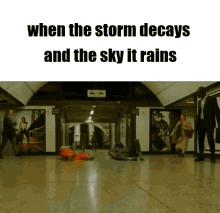 the storm