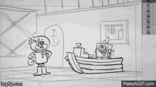 Sponge Bob Mimic Madness GIF - Sponge Bob Mimic Madness Animation GIFs