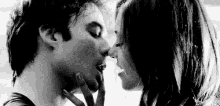 Elena And Damon The Vampire Diaries GIF - Elena And Damon The Vampire Diaries Kiss GIFs