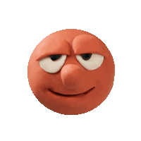 a cartoon smiley face with stars surrounding it on a white background