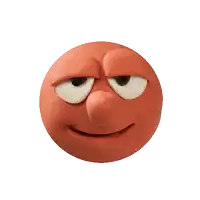 a cartoon smiley face with stars surrounding it on a white background