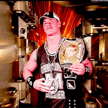 John Cena Wwe Champion GIF