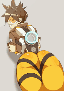 Tracer Overwatch GIF - Tracer Overwatch Butt GIFs