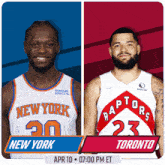 New York Knicks Vs. Toronto Raptors Pre Game GIF