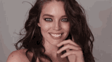 Emily Didonato Smile GIF - Emily Didonato Smile Modelling GIFs