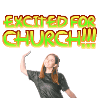Diana Excited Sticker - Diana Excited Church Stickers