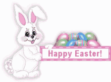 Happy Easter Easter Eggs GIF - Happy Easter Easter Eggs Easter Bunny GIFs