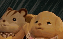 Scared Sylvanian Families GIF - Scared Sylvanian Families Crying GIFs