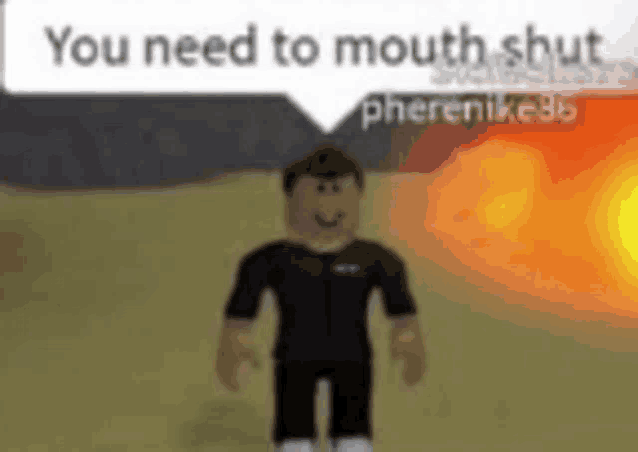 Shut Up Roblox Memes GIF