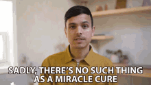 Sadly Theres No Such Thing As A Miracle Cure Mitchell Moffit GIF - Sadly Theres No Such Thing As A Miracle Cure Mitchell Moffit Asapscience GIFs
