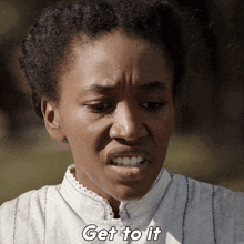 Get To It Jennie Reeves GIF - Get To It Jennie Reeves Lawmen Bass Reeves GIFs