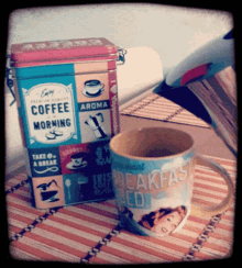 coffee retro morning mood mocha