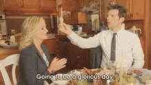 Me Every Day Before Class GIF - Parks And Rec Parks And Recreation Bless You GIFs