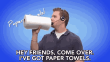 Magic Hugs Paper Towels GIF - Magic Hugs Paper Towels Shamwow GIFs