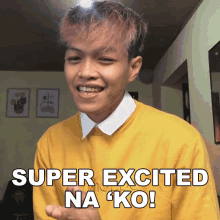 Super Excited Na Ko Jhon Mark Perez GIF - Super Excited Na Ko Jhon Mark Perez Nasasabik Na Ako GIFs