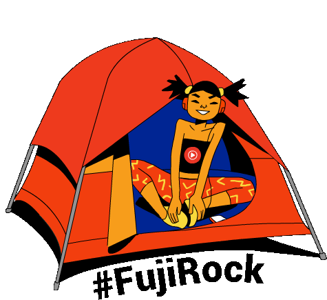 Camper Fuji Rock Sticker - Camper Fuji Rock 夏フェス Stickers