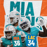 Los Angeles Chargers (34) Vs. Miami Dolphins (36) Post Game GIF - Nfl National Football League Football League GIFs