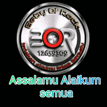 a logo for baby of rock with the words assalamu alaikum semua