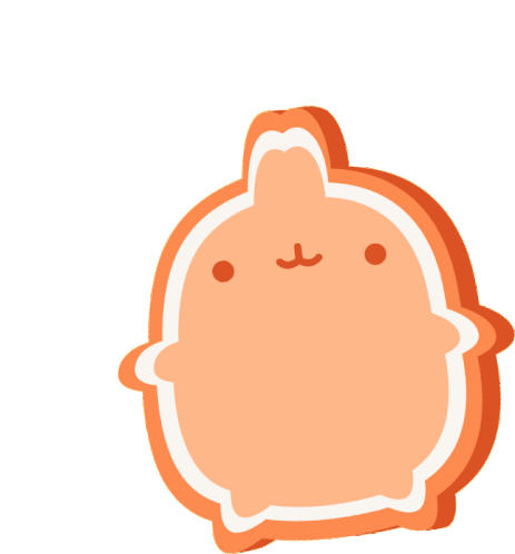 Chick Molang Sticker - Chick Molang Baby Chicken Stickers