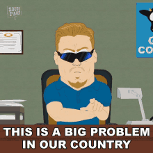 This Is A Big Problem In Our Country Pc Principal GIF - This Is A Big Problem In Our Country Pc Principal Peter Charles GIFs