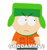 Goddammit Kyle Broflovski Sticker - Goddammit Kyle Broflovski South Park Stickers