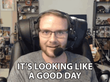 Its Looking Like A Good Day William Newberry GIF - Its Looking Like A Good Day William Newberry Goremiser GIFs