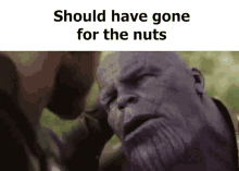 Thanos Snap GIF - Thanos Snap Nuts GIFs