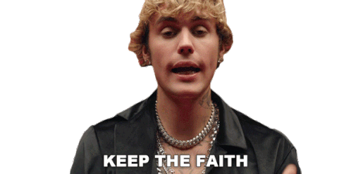 Keep The Faith Justin Bieber Sticker - Keep The Faith Justin Bieber Popstar Song Stickers