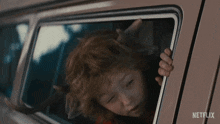 Hanging Out The Car Window Gus GIF - Hanging Out The Car Window Gus Sweet Tooth GIFs