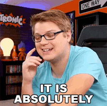 It Is Absolutely Hilarious Chad Bergström GIF - It Is Absolutely Hilarious Chad Bergström Chadtronic GIFs
