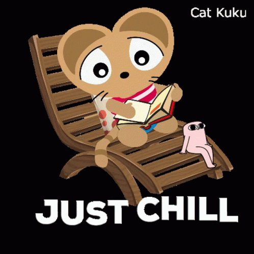 chill out animated gif