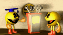 Pac Man Pinball Advance Professor Pac Man GIF - Pac Man Pinball Advance Pac Man Professor Pac Man GIFs