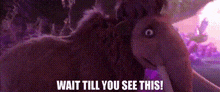 Ice Age Ellie GIF - Ice Age Ellie Wait Till You See This GIFs