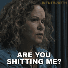 Are You Shitting Me Rita Connors GIF - Are You Shitting Me Rita Connors Wentworth GIFs