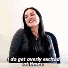 Mc Grath Overly Excited GIF - Mc Grath Overly Excited I Get Excited Sometimes GIFs