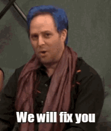 Gather Your Party Taliesin Jaffe GIF - Gather Your Party Taliesin Jaffe We Will Fix You GIFs