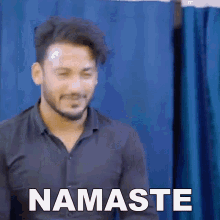 Namaste Varun Sahu GIF - Namaste Varun Sahu Hath Jodna GIFs