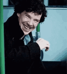 Benedict Cumberbatch Laughing GIF