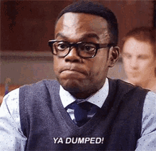 Dumped Thegoodplace GIF - Dumped Thegoodplace Argument GIFs