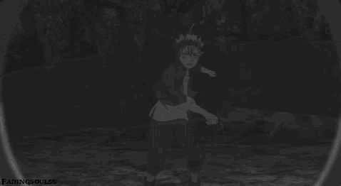 Asta Black Clover GIF - Asta BlackClover Kingfadedz - Discover & Share GIFs